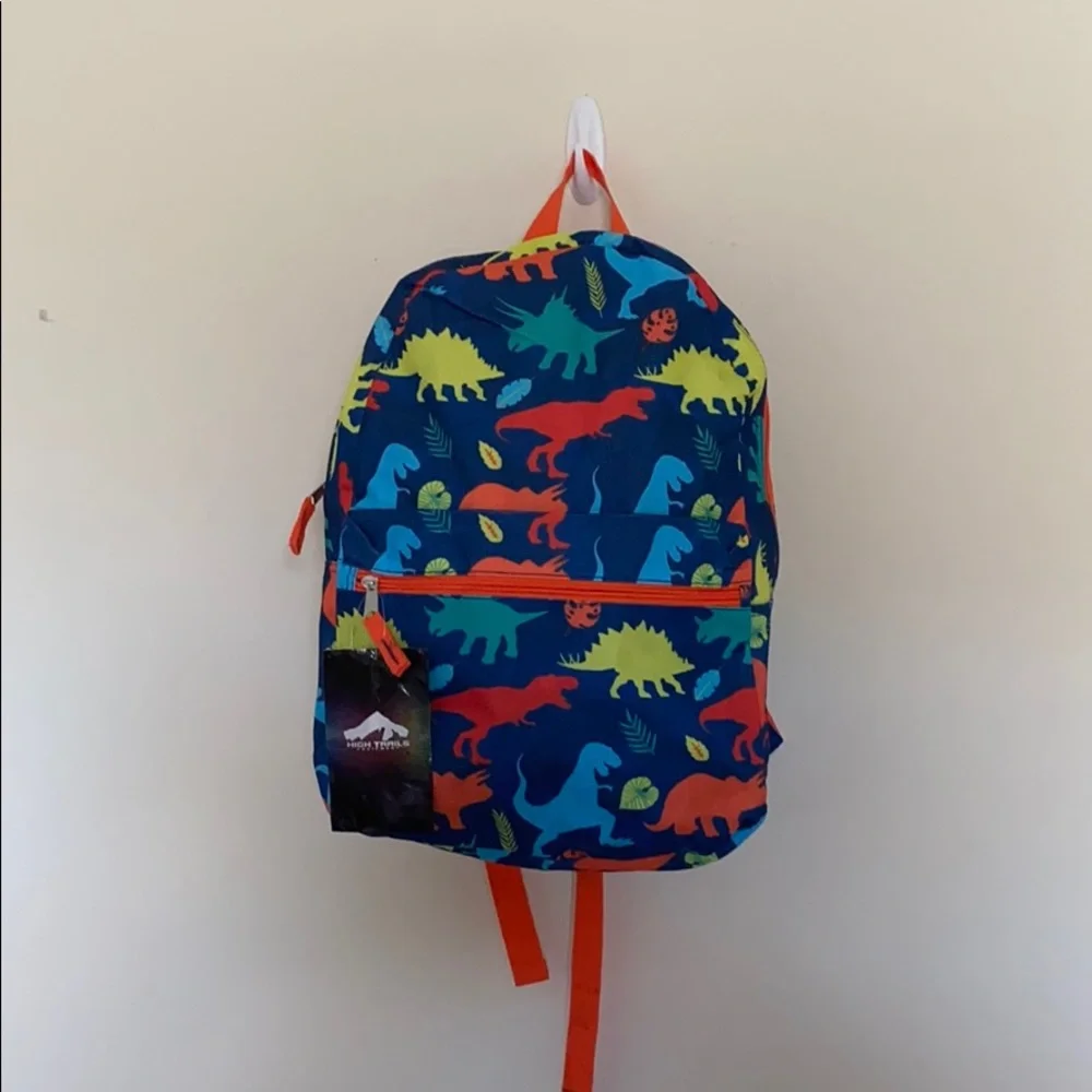 NWT Girls & Boys 17 inches Printed Backpacks